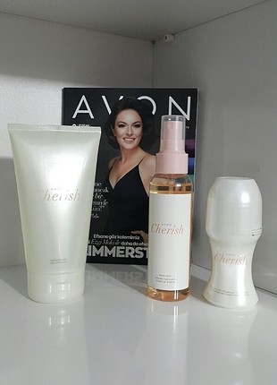 Avon cherish 3 lü set