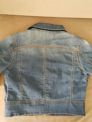 34 Beden Denim kot ceket