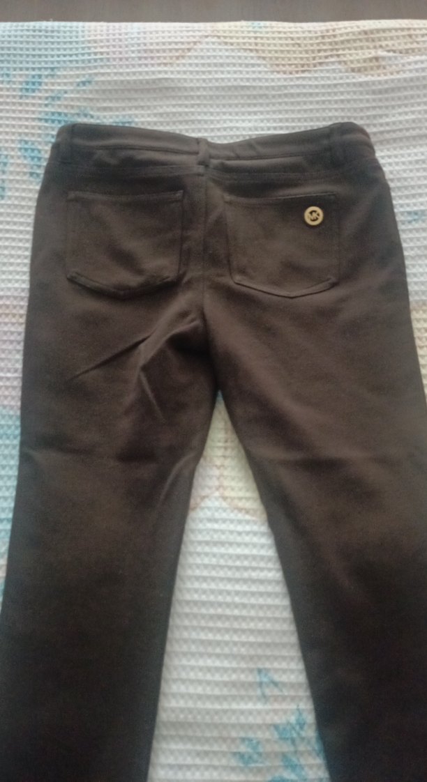 Kadın Kahverengi Midi Kumaş Pantolon - Görsel 3