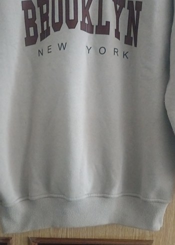 Baskılı Uzun Kollu Kadın Sweatshirt - Görsel 3