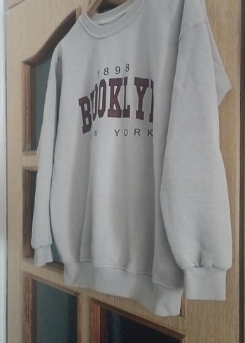 Baskılı Uzun Kollu Kadın Sweatshirt - Görsel 2
