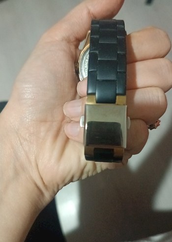 Siyah Kayışlı Kadın Kol Saati - Görsel 2