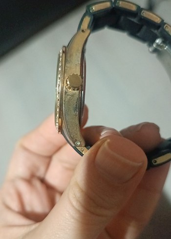 Siyah Kayışlı Kadın Kol Saati - Görsel 4