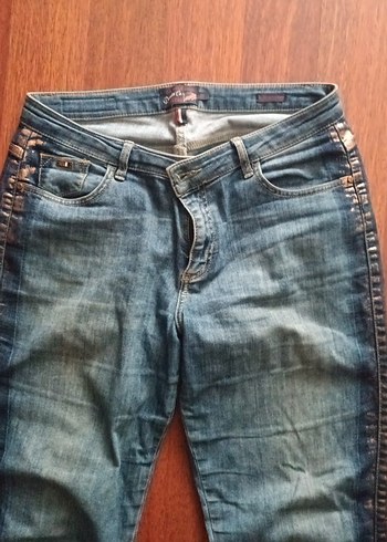 Mavi Kadın Denim Midi Boy Jean - Görsel 2