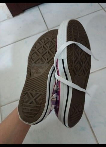 38 Beden çeşitli Renk Ekoseli orjinal Converse 