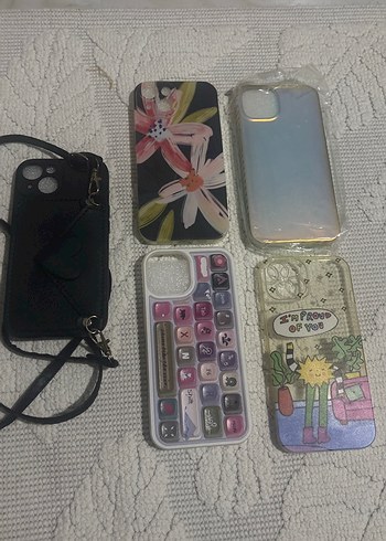 İPhone 15 Çok Renkli Telefon Kılıfları