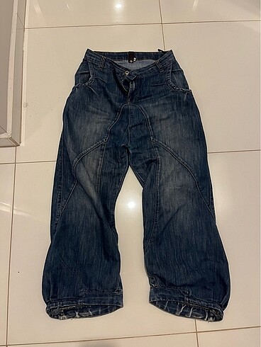 Yüksek bel rapçi pantalon