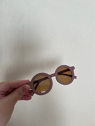 Yeni İskandinav Seri Unisex Mürdüm Çocuk Güneş Gözlüğü