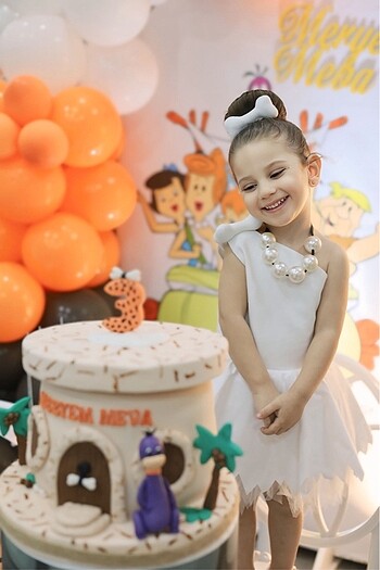 Wilma çakmaktaş taş devri kostümü