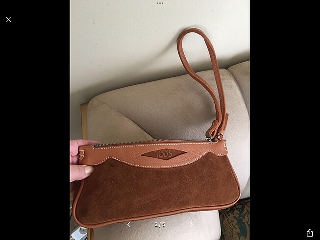 Tod's Tod?s vintage balet çantaSATILDI