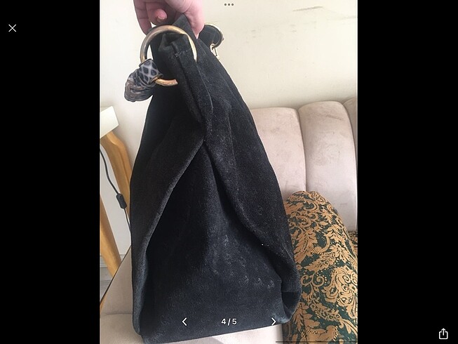  Beden siyah Renk Gucci gerçek nubuk