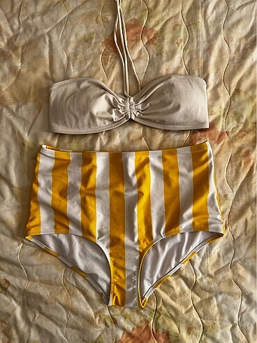 38 Beden Bikini yüksek bel