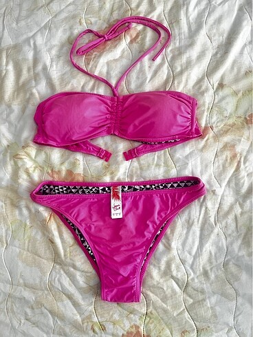 Diğer Pembe bikini