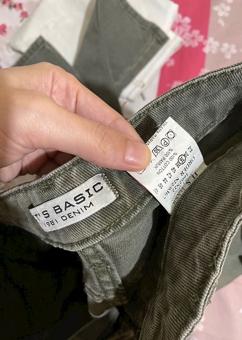 Kadın Haki Denim Regular Fit Jean - Görsel 2