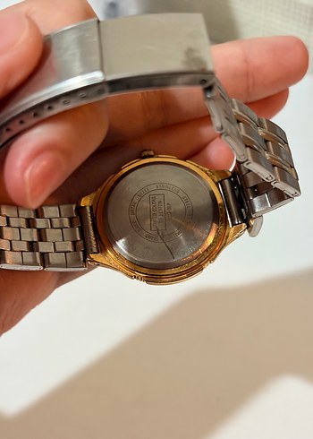 Parlak Altın Klasik Erkek Kol Saati - Görsel 3