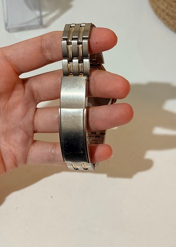 Parlak Altın Klasik Erkek Kol Saati - Görsel 2