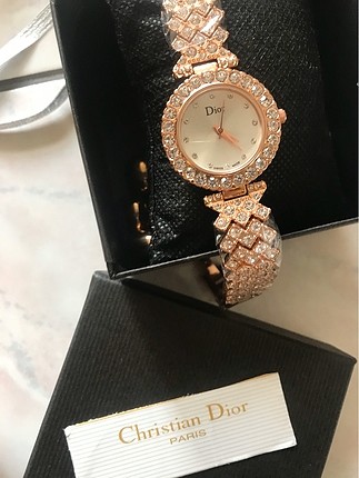 Dior Marka rose gold saat