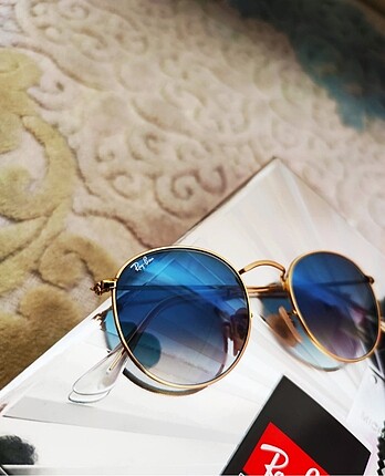 Orjinal RayBan Round metal kusursuz