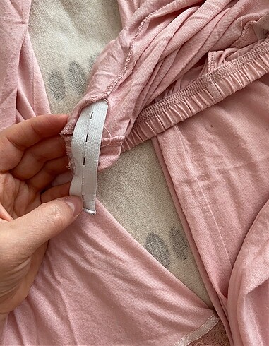 s Beden ten rengi Renk Bayan Lohusa pijama takımı