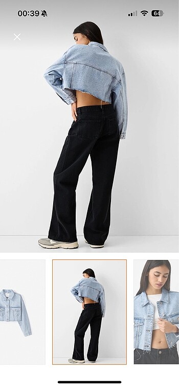 s Beden Bershka kot ceket