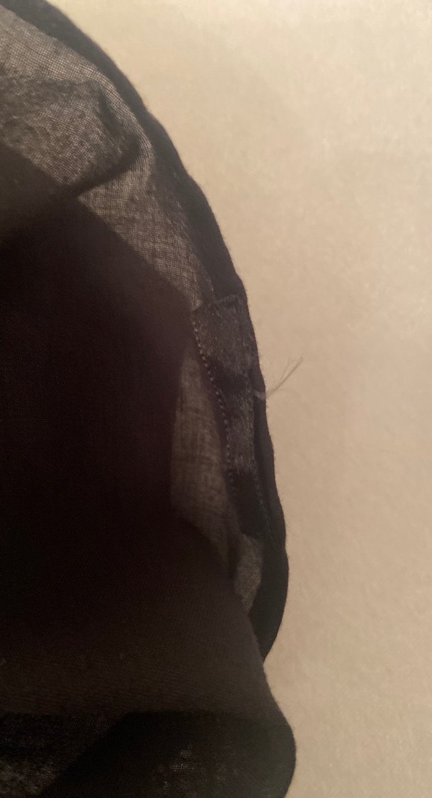 Siyah V Yaka pareo - Görsel 4