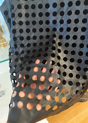 Lazer kesim bluz - Görsel 4