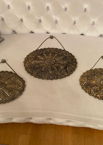 Vintage Oval Duvar Aynaları Seti - Görsel 2
