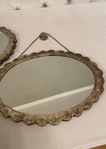 Vintage Oval Duvar Aynaları Seti - Görsel 5
