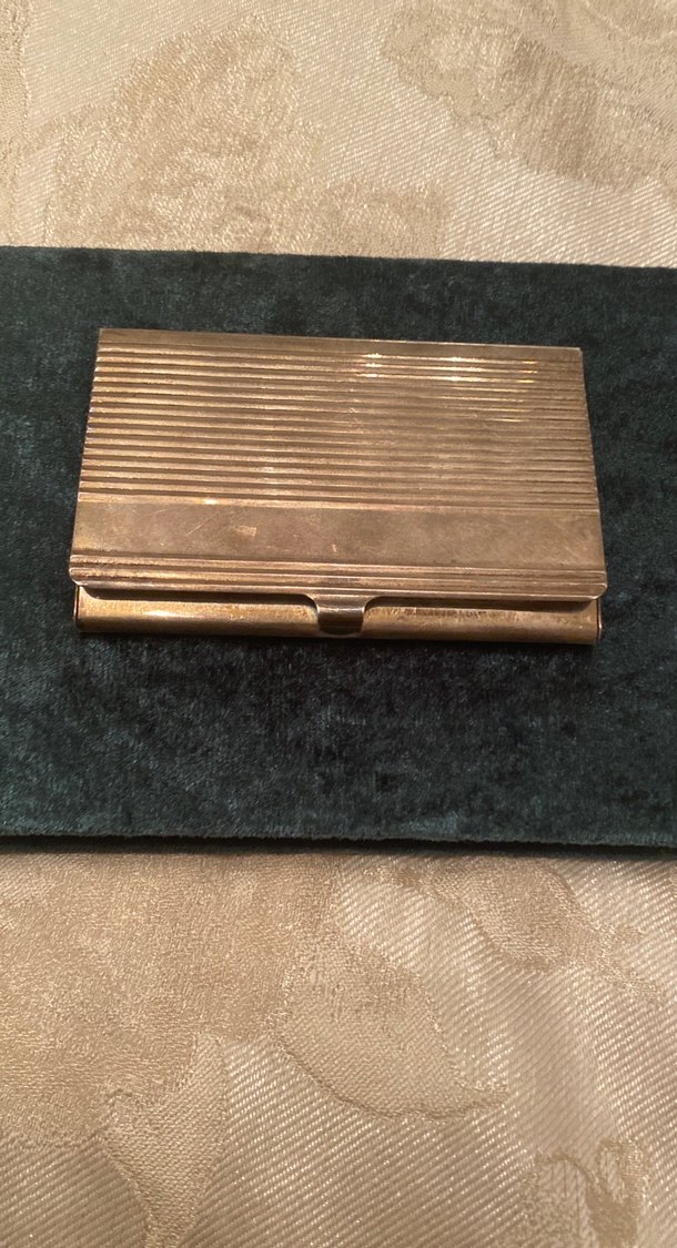 Gümüş kartvizitlik - Görsel 2