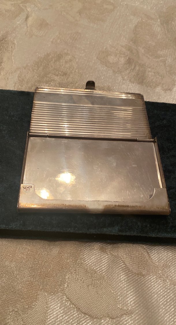 Gümüş kartvizitlik - Görsel 3