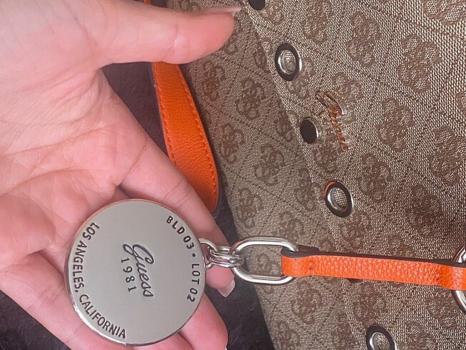 Beden camel Renk Orjinal guess çanta