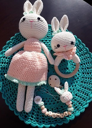 Amigurumi Yenidoğan seti