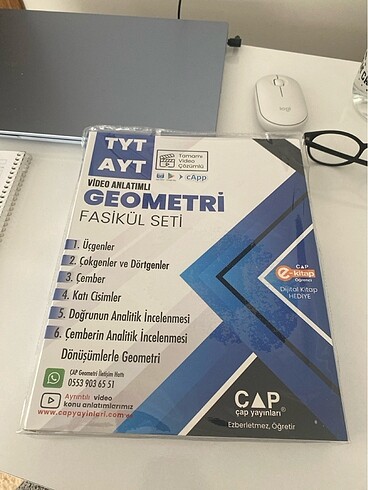  çap geometri fasikül tyt ayt