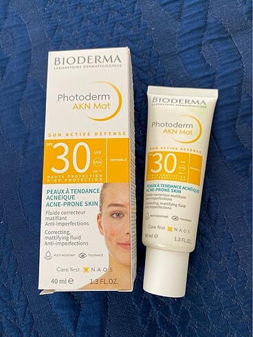 bioderma akn mat 30spf 40 ml