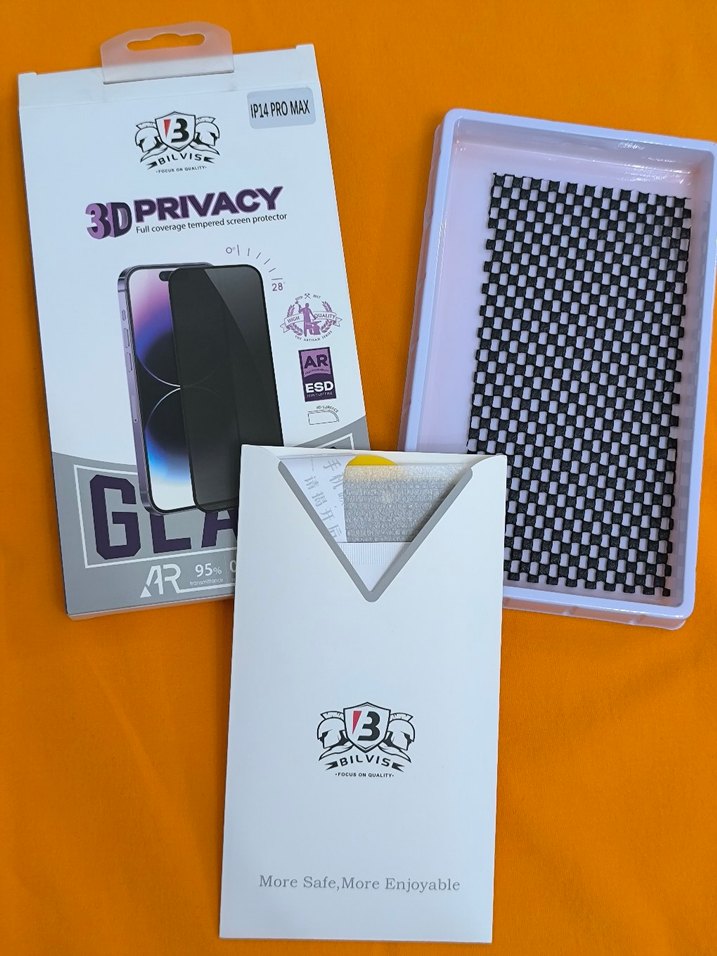 iPhone 14 Pro Max 3D  Cam Ekran Koruyucu - Görsel 2