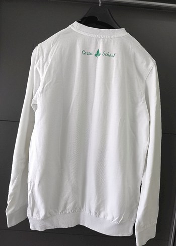m Beden yeşil Renk Erkek Sweatshirt