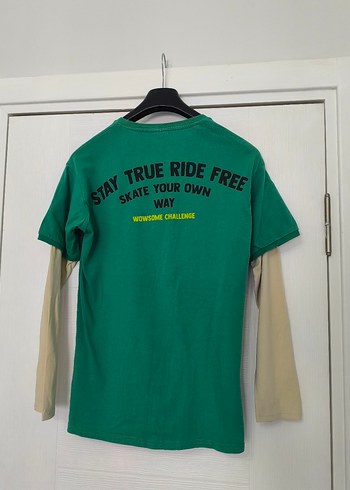 Erkek Çocuk Yeşil Sweatshirt - Görsel 6