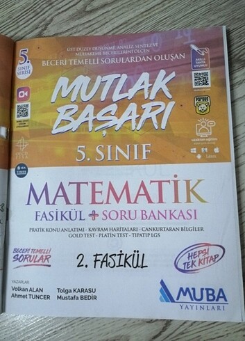 Beden Renk 5.sınıf Mutlak Başarı Muba Yayınları