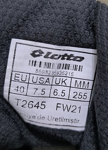 Erkek Bot Lotto 40 Numara - Görsel 8