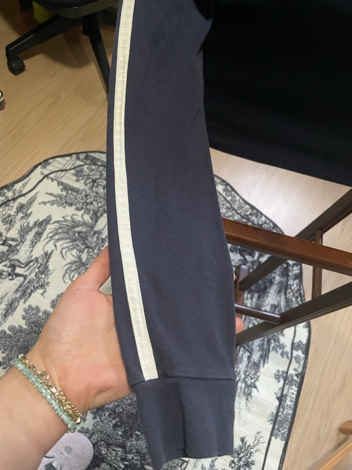 Kadın Lacivert Uzun Kollu Sweatshirt - Görsel 3