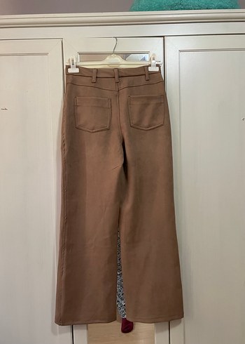 süet görünümlü pantolon - Görsel 3