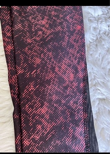 xs Beden Lc Waikiki bordo Desenli Spor Tayt