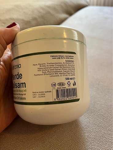 Beden Renk Botania pferde balsam