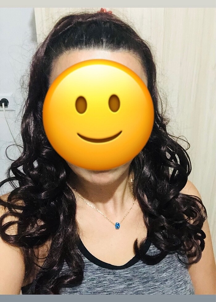 Kadın peruk - yarım - Görsel 2