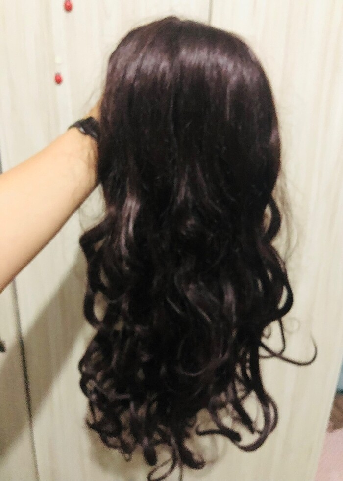 Kadın peruk - yarım - Görsel 4