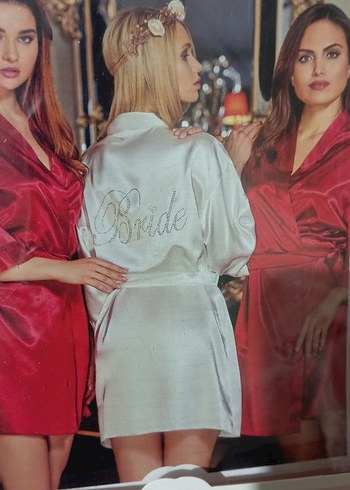 Bride Saten Sabahlık - Görsel 3