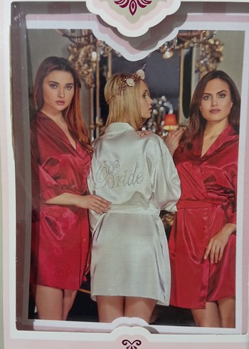 Bride Saten Sabahlık - Görsel 2