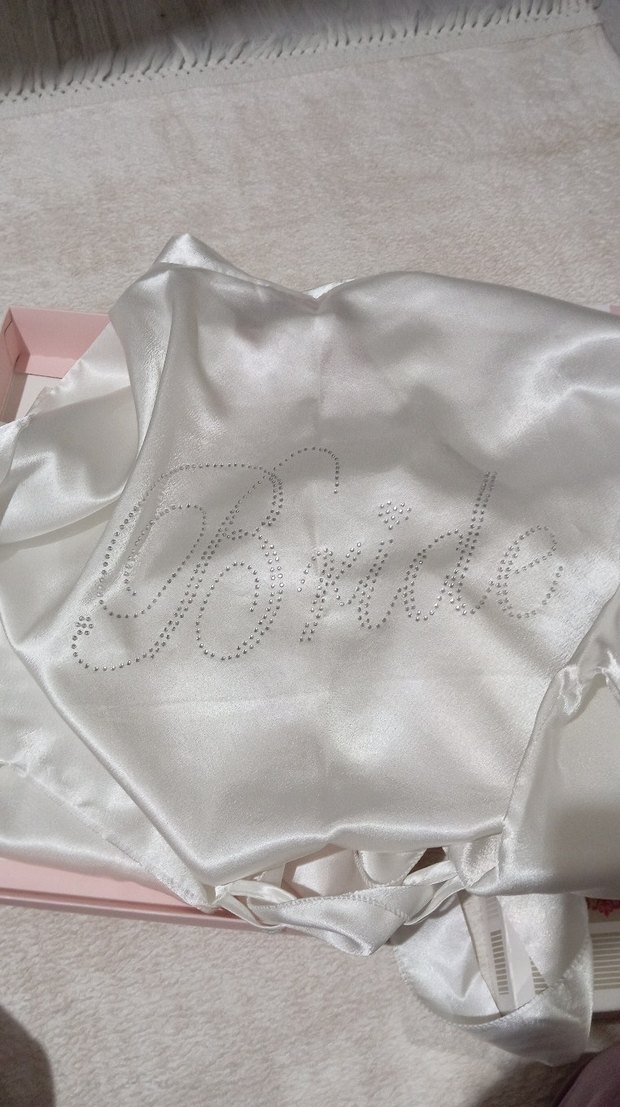 Bride Saten Sabahlık - Görsel 5