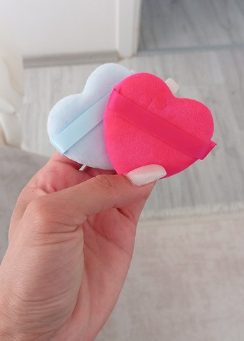 Kalp Şekilli Renkli Makyaj Süngeri - Görsel 5