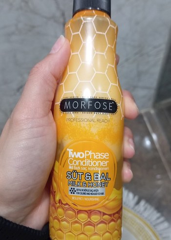 Morfose Süt & Bal İki Fazlı Saç Kremi - Görsel 2